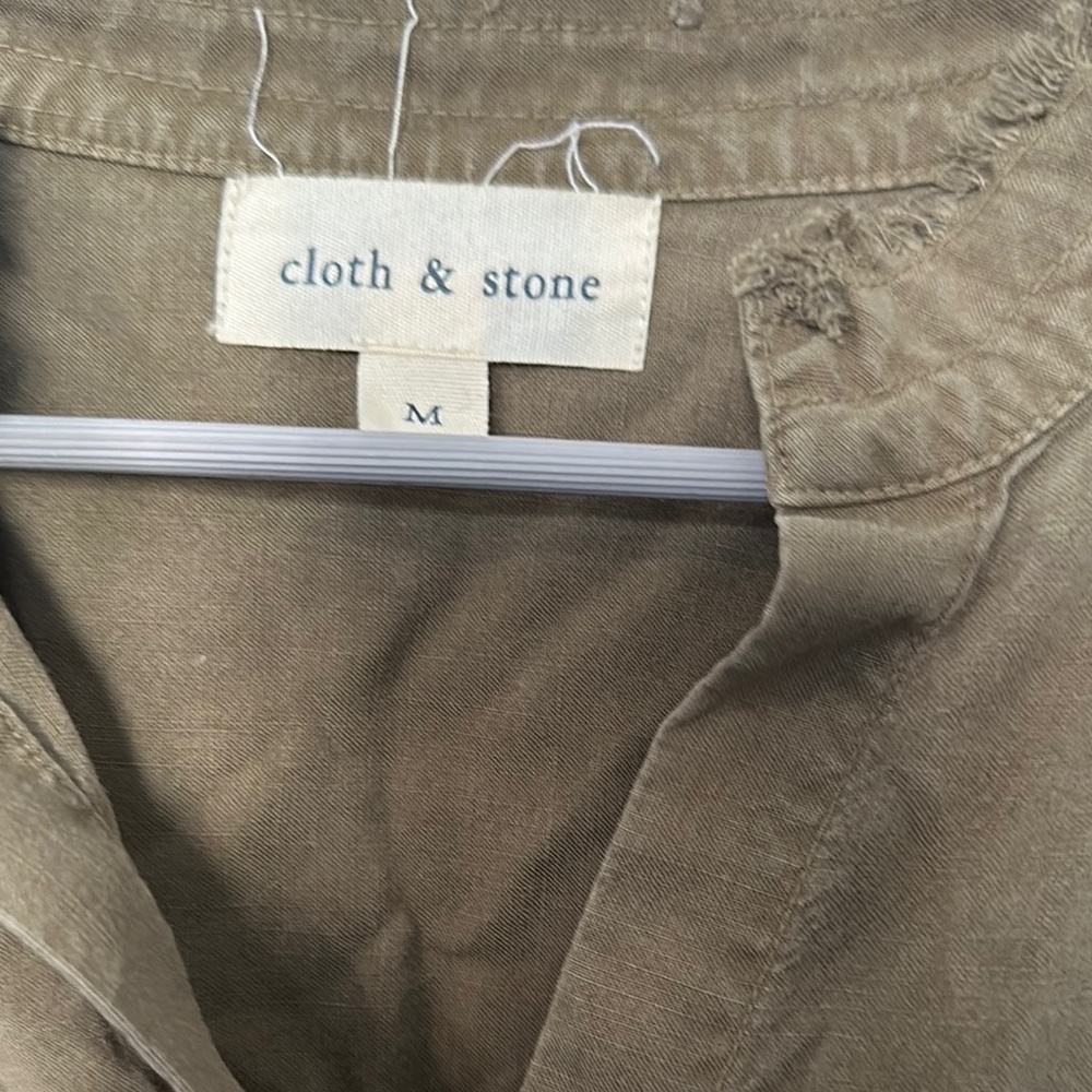 T—Cloth & Stone Olive Jacket - Picture 2 of 13